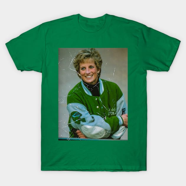 princess diana eagles fan T-Shirt by dance girl and mousse podcast